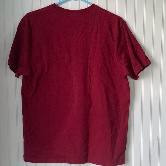 Disney Pooh (Large) T-Shirt, Short Sleeve, Maroon either Pooh on pocket - Picture 4 of 6